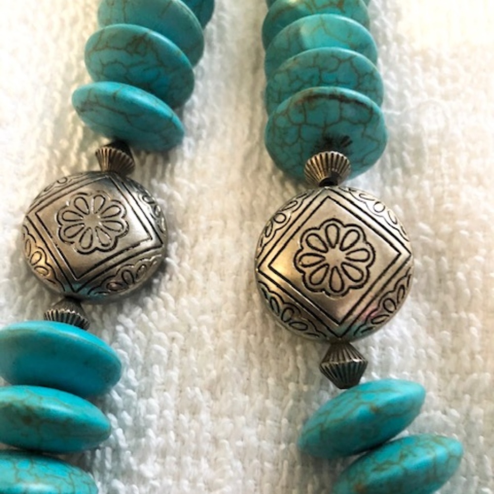 TURQUOISE NECKLACE!   SUNDANCE RESORT, Handmade!